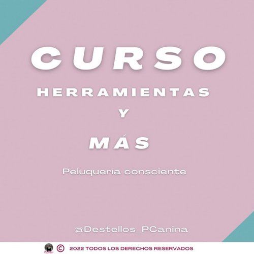 Curso online herramientas peluquería canina